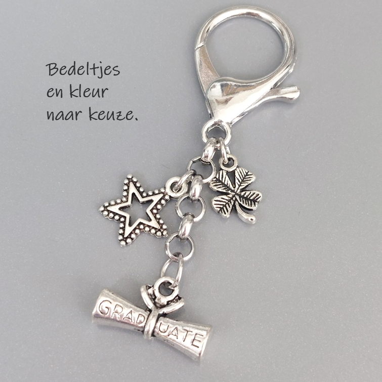 Geslaagd examen rijbewijs diploma cadeau GRADUATE Geslaagd hanger