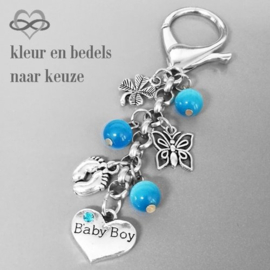 Geboorte cadeau Jongen Zoon - Baby Boy Clip-On hanger - Geboorte kado Kraam cadeau