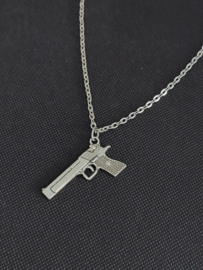 Ketting met pistool hanger in 40-60cm lengte