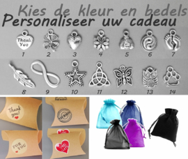 Cadeau voor een speciaal persoon - Bedelarmband voor een speciaal persoon - Someone Special - in 8 kleuren