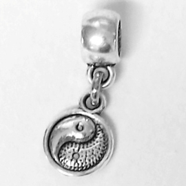 Yin Yang Pandora Style bedel voor bedelarmband of ketting