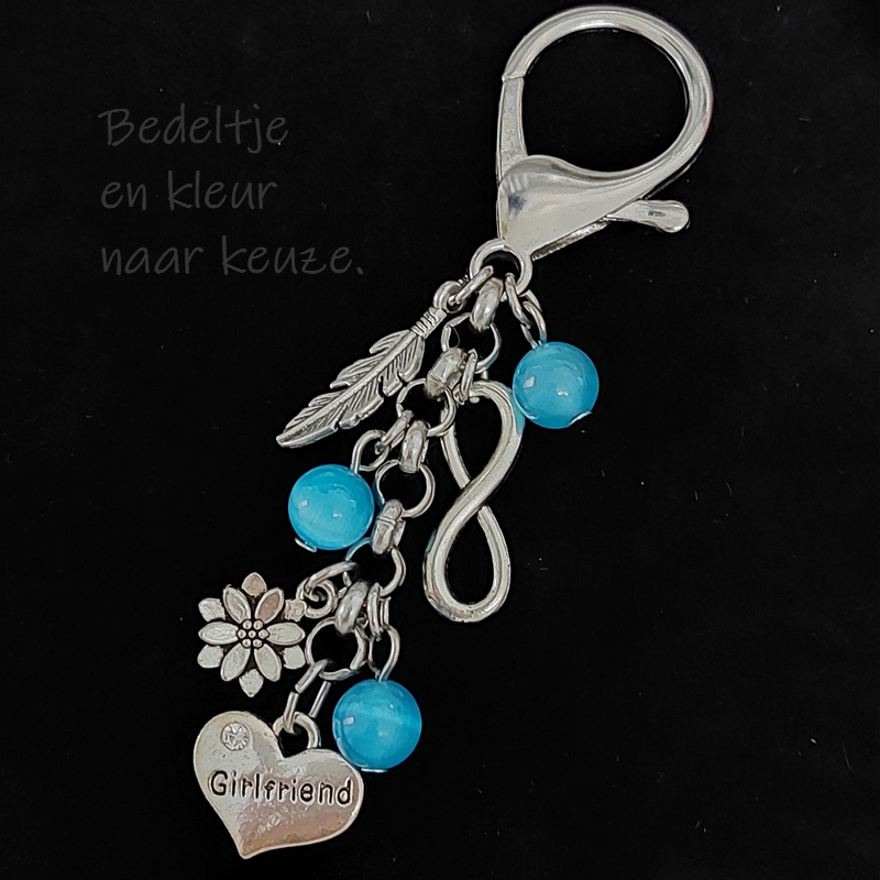 GIRLFRIEND - cadeau kado voor beste vriendin - Clip-On hanger