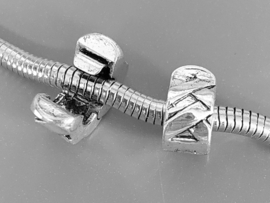 Clip Bedel LINTEN - stopper voor bedelarmband - Clip Bedel Pandora armband compatible