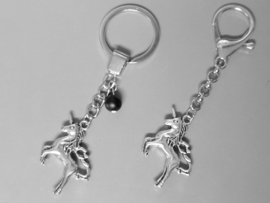 EENHOORN sleutelhanger Eenhoorn symbool voor geluk zuiverheid persoonlijke kracht en de fantasie wereld