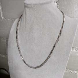 Tijdloze Stainless Steel ketting 50cm voor dames heren unisex uniseks