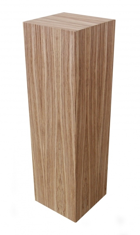 Zebrano houten sokkel type 30