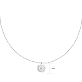 Ketting eye zilver