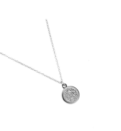 Ketting munt zilver