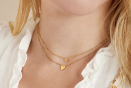 Ketting hart goud