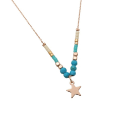 Ketting ster blauw