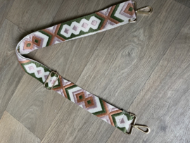 Bag strap aztec groen