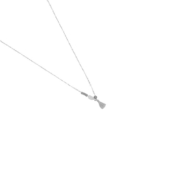 Ketting kwastje grijs