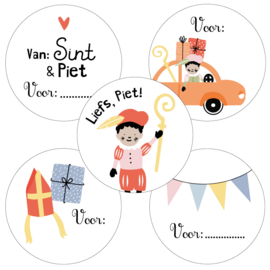 Stickers liefs piet | 20 stuks