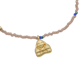 Armband buddha bruin