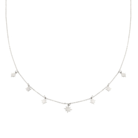 Ketting counting stars zilver