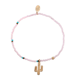 Armband cactus lila