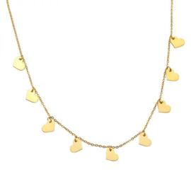 Ketting lots of love goud