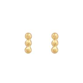 Oorbellen dots goud