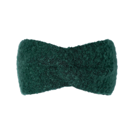 Hoofdband fluffy groen