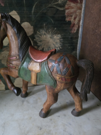 Antiek houten paard