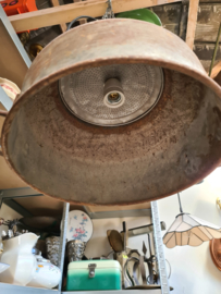 Industriële hanglamp melkzeef