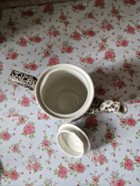 Koffiepot calico burleigh staffordshire