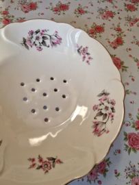 Brocante fruittest bloemetjes