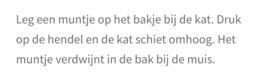 Gietijzeren spaarpot cat and mouse