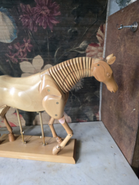 Houten ledenpaard