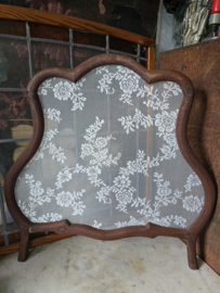 Oude houten raamhor bloemetjes nr51