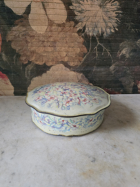 Vintage blikken koektrommel douwe egberts