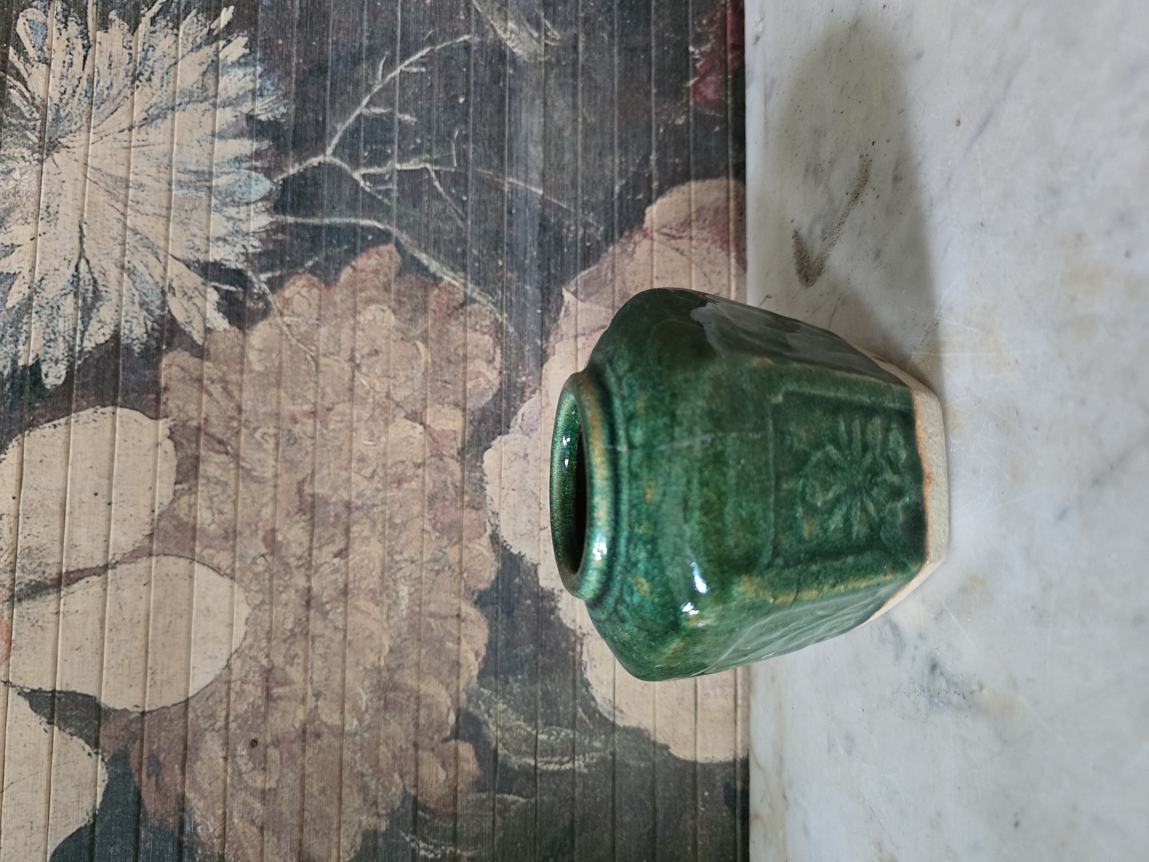 Groen gemberpotje