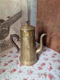 Antiek koperen cafetiere