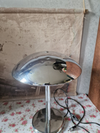 Chroom mushroom lamp