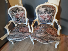 Antiek brocante victoriaans stoeltje