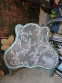 Oude houten raamhor bloemetjes nr65