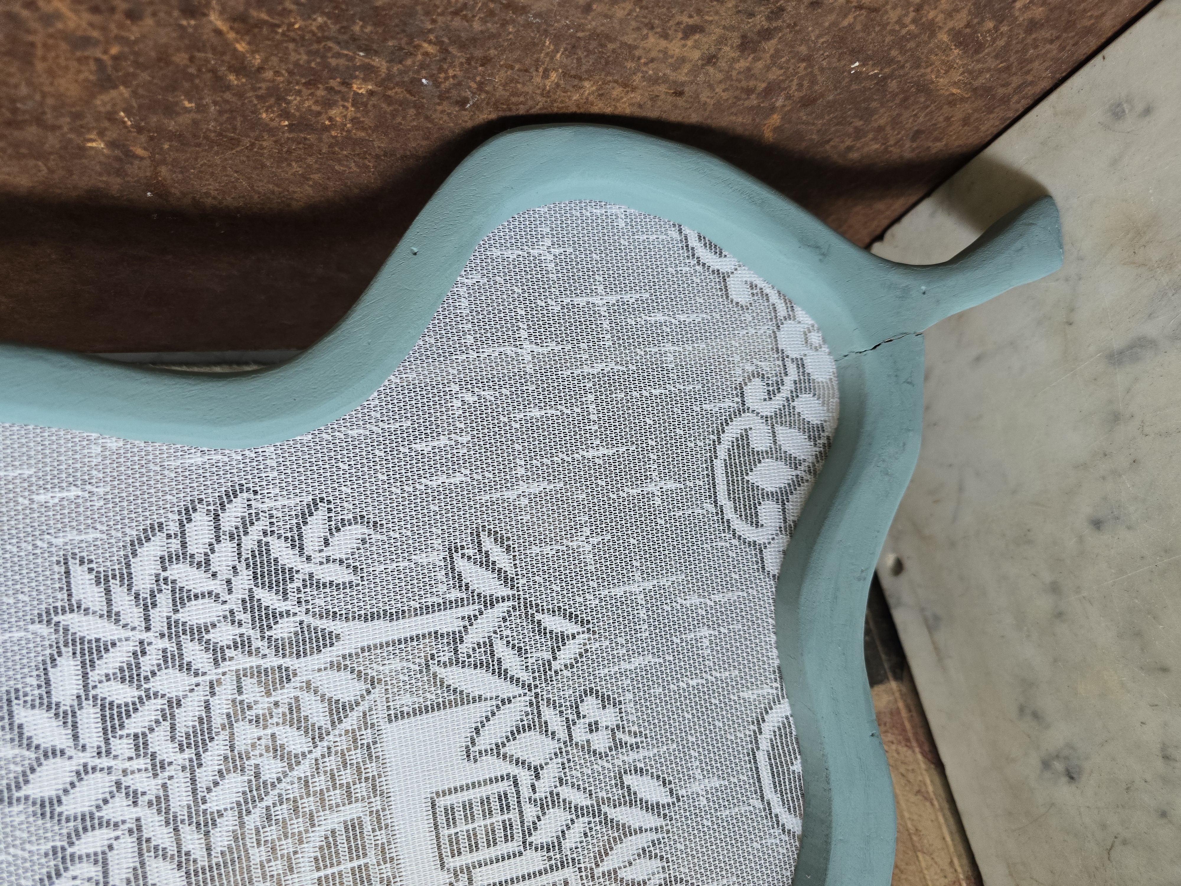 Brocante houten raamhor nr57