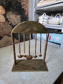 Antiek messing lepelrekje