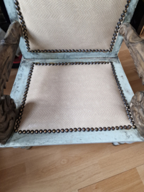 Brocante houten stoeltje