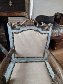 Brocante houten stoeltje