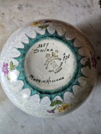 Plateelvaas bloemen Shira
