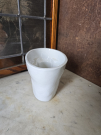 Oude witte puddingvorm