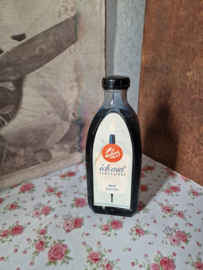Oude glazen fles schoolinkt Talens