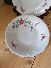 Brocante soepbord roosjes wawel Poland