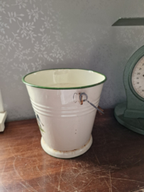 Creme emaille emmer nr1