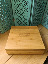 Houten theedoos pickwick