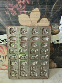 Chocolademal dieren Vormenfabriek Tilburg