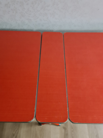Vintage formica klaptafel