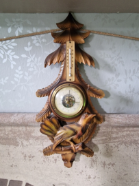 Oude barometer vogel schwarzwald