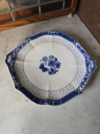 Taartschaal bord butterflij servies